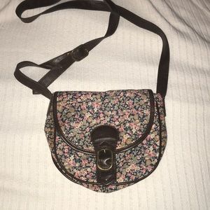 Floral Print across Body Purse